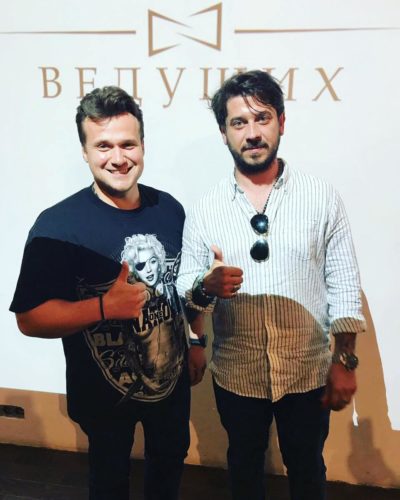 Евгений Синьков ведущий на мероприятие в Москве 64